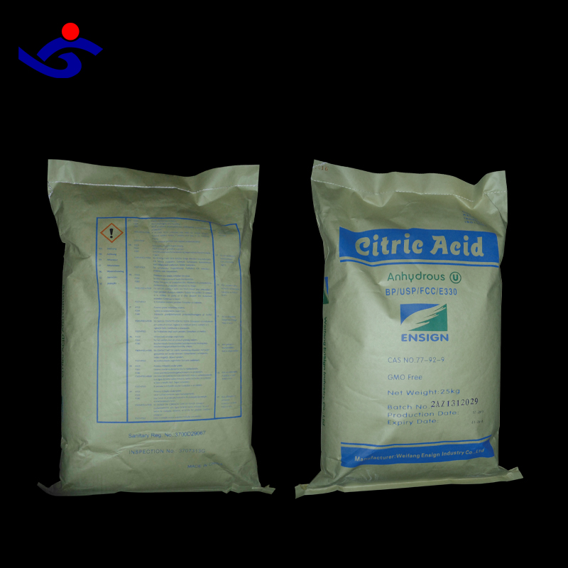 Hot Product Refreshing Bulk Citric Acid Anhydrous Food Grade